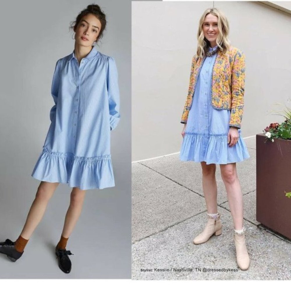 Anthropologie Maeve Sally Tunic Dress